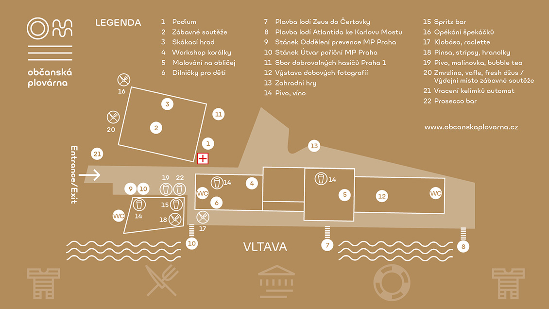 Mapa akce